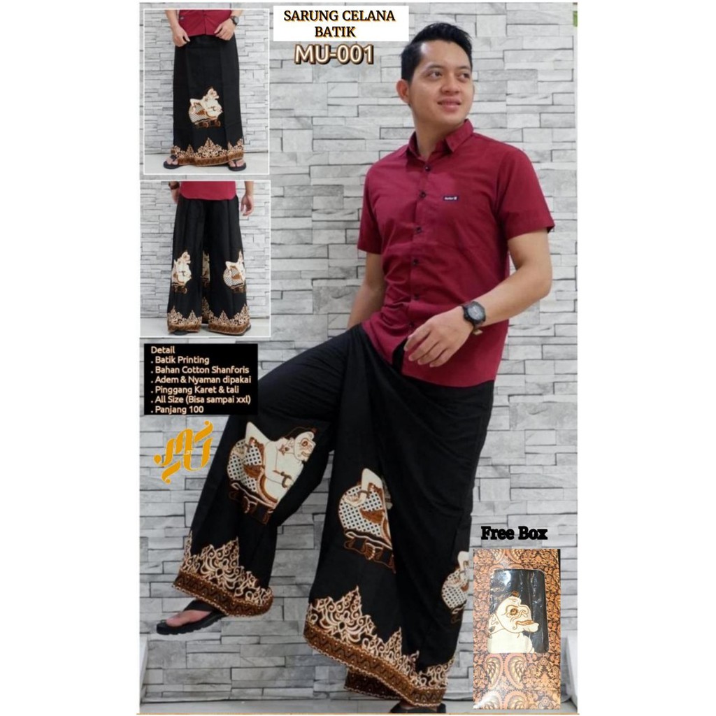 Batik Solo Sarung Celana Batik MU 001 Mukti Utomo Batiksoloamanah 135.000