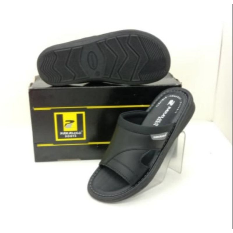 Sandal Pria Kulit Asli Pakalolo N 1115 Black & Brown