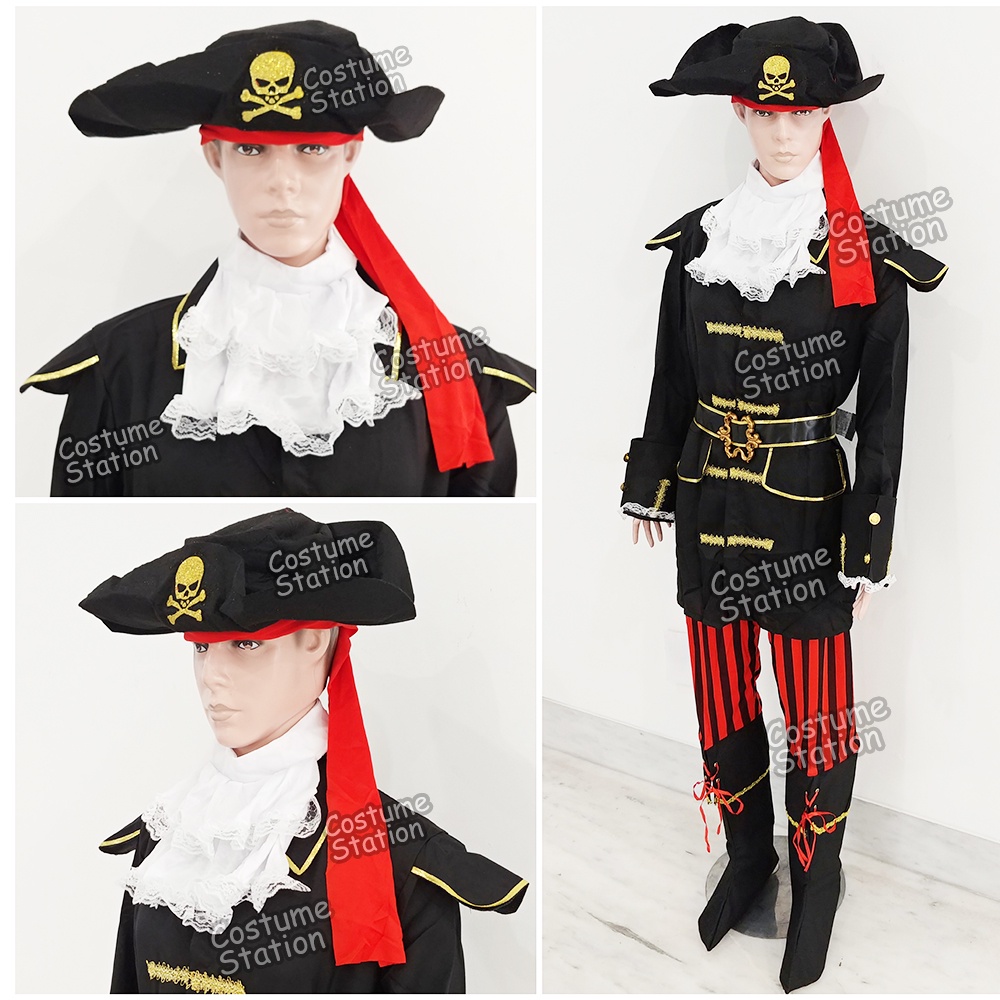 Kostum Bajak Laut / Costume Pirate Halloween Male pria dewasa