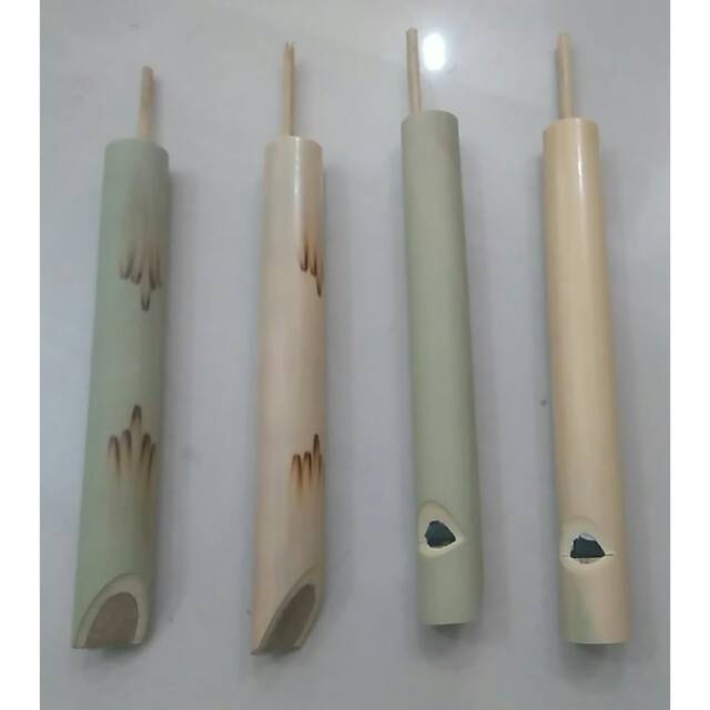 20pc Suling bambu / mainan jadul / suling jadul / mainan suling