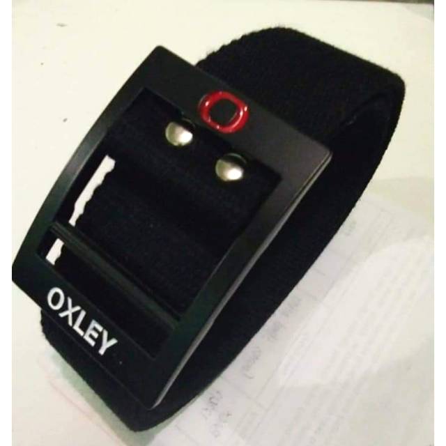 Ikat pinggang kanvas katun tanpa gigi