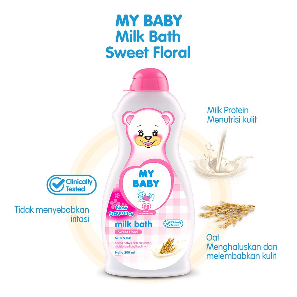 My Baby Milk Bath | Sabun Cair Mandi Bayi