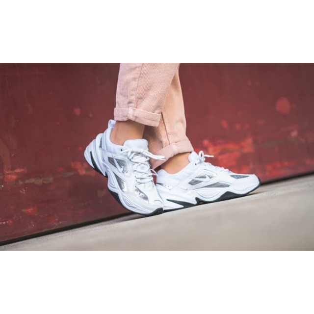Nike M2K tekno white metallic