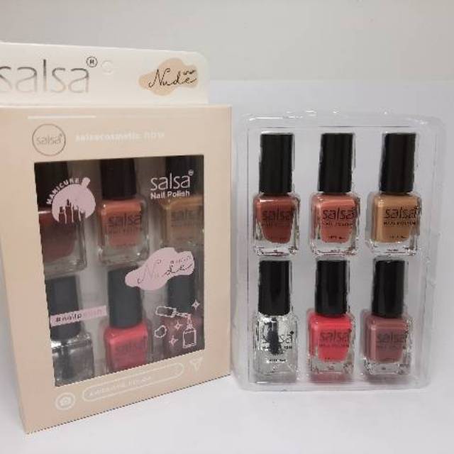 KUTEK SALSA NUDE SERIES ISI 6 PCS BPOM