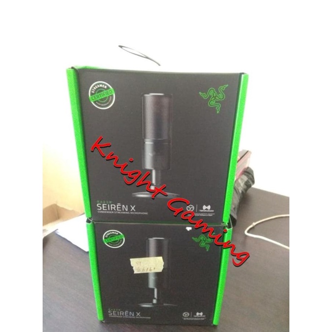 Razer Seiren X Condenser - Razer Seiren X USB Mic Gaming Microphone
