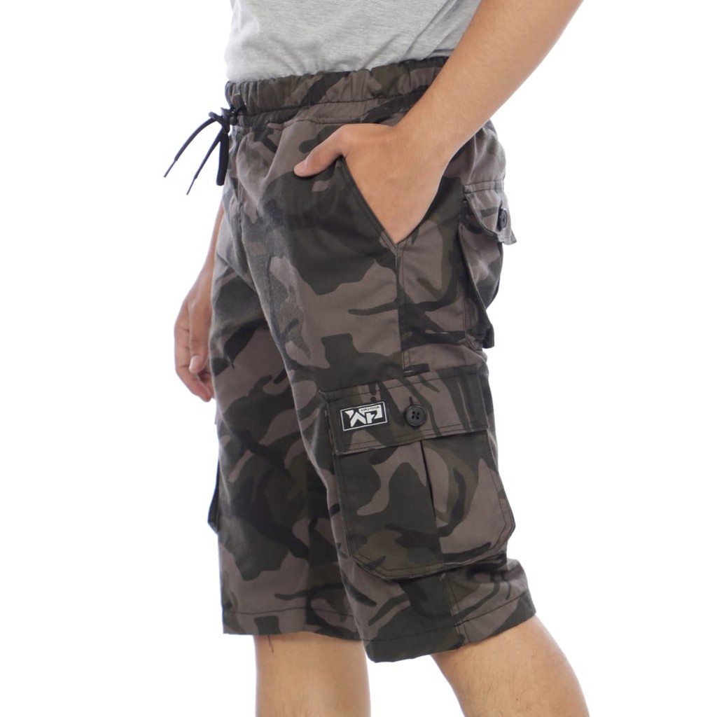 Hymaxs Sandals - Celana Cargo Pendek Camo Tiger Stripe Best Seller Celana Cargo Termurah  Originals