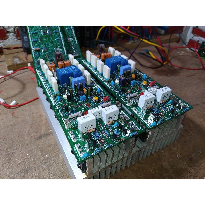 KIT POWER AMPLIFER KELAS H 20 CM Mono tinggal colok PSU