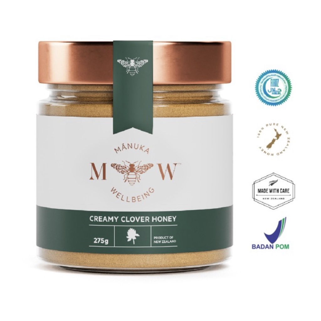 

Manuka Wellbeing Madu Premium New Zealand Multifloral 450 gram Halal