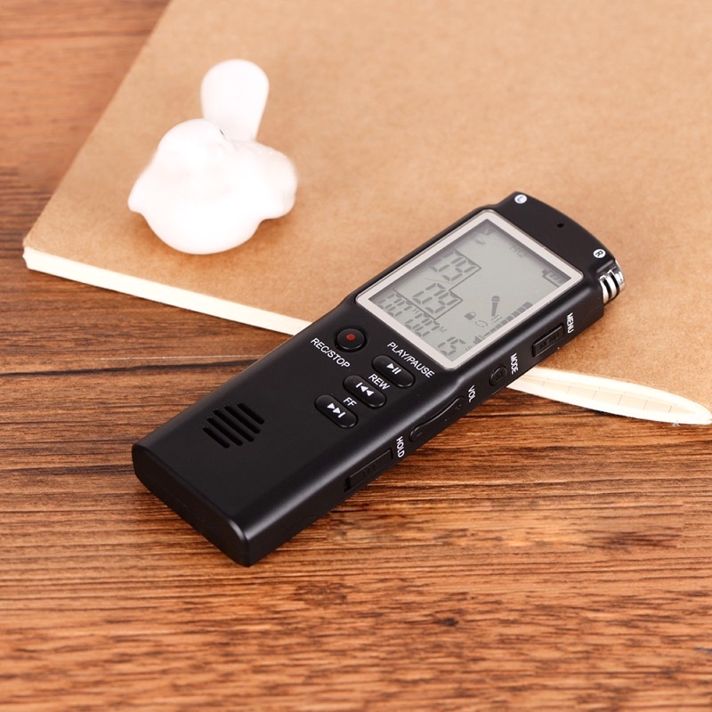 Perekam Suara Digital Voice Recorder 8GB - T60 - Black