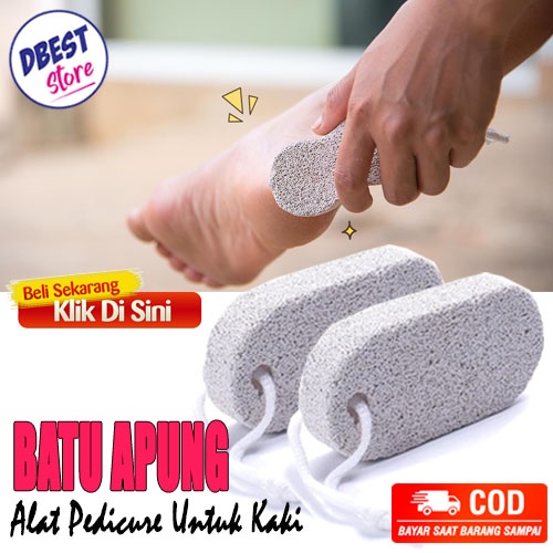 PROMO!! Batu Apung Untuk Kaki - Batu Gosok Kaki Kulit Halus Remover Pedikur Alat untuk Kaki [51gr]