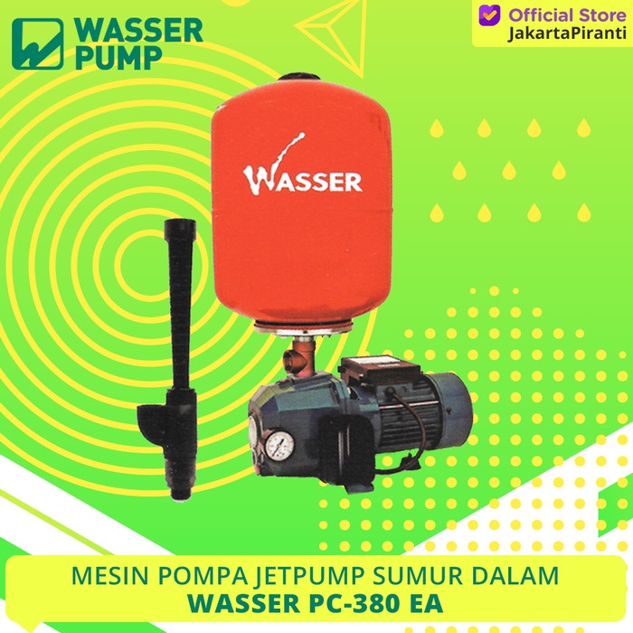 MESIN POMPA JET PUMP WASSER PC 380EA