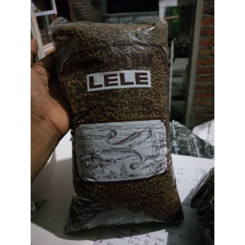 pakan lele kemasan 1 kg 2 mm
