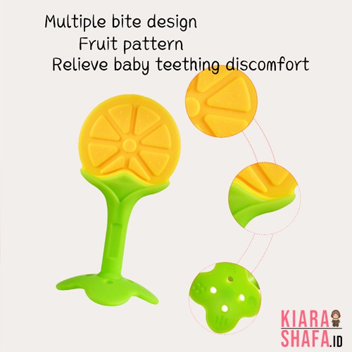 Kiarashafa - Gigitan Bayi Bentuk Buah / Teether Bayi