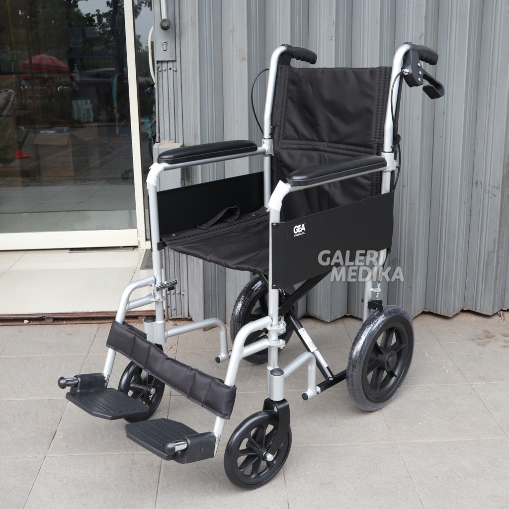 Kursi Roda Aluminium Travel GEA AL-BL03E / ALBL03E / AL BL03E - Aluminium Wheelchair