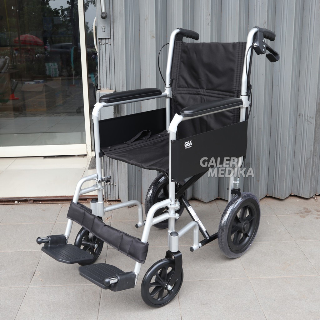 Kursi Roda Aluminium Travel GEA AL-BL03E / ALBL03E / AL BL03E - Aluminium Wheelchair