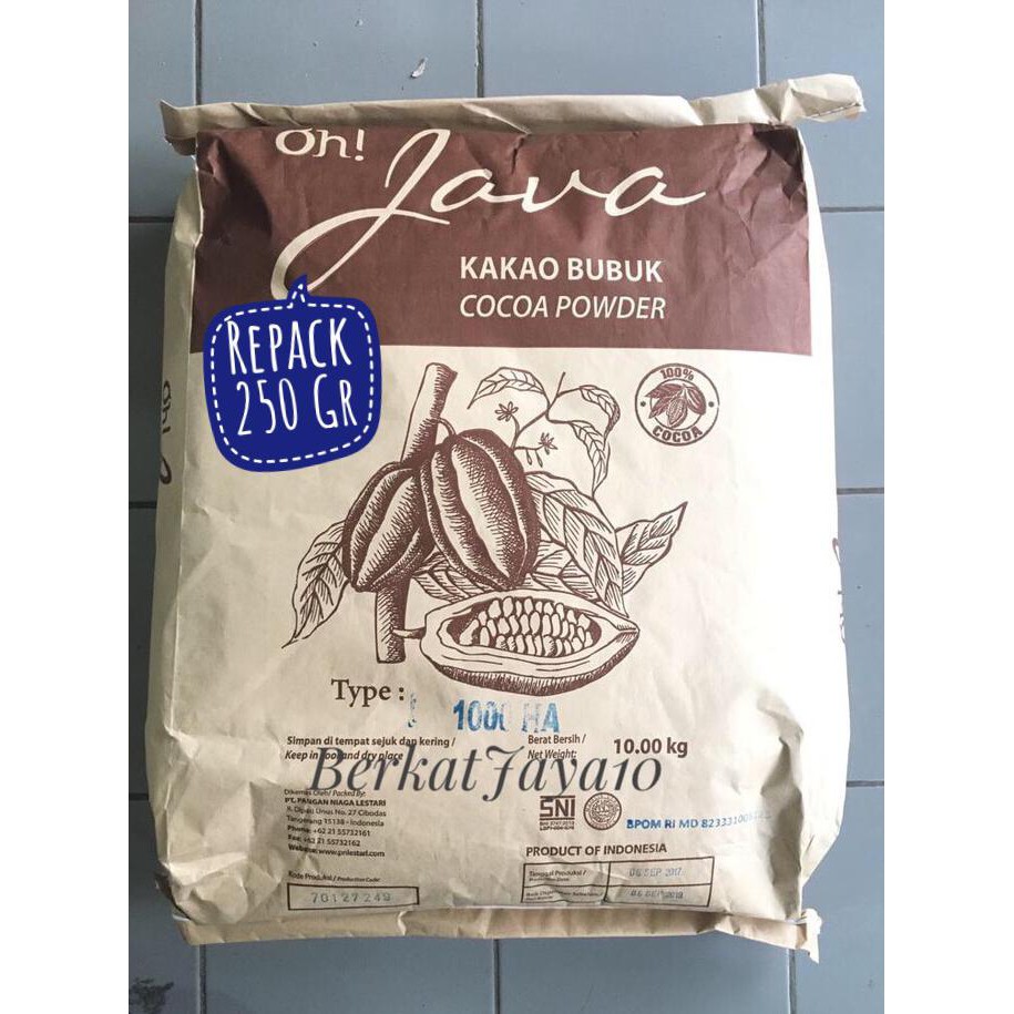 

BAHAN KUE BT JAVA COCOA POWDER DARK BT 1000 HA COKLAT BUBUK MURNI PREMIUM PERISA MAKANAN & MINUMAN