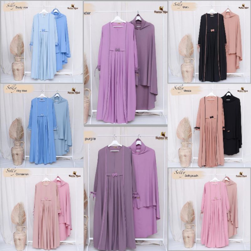 Gamis Selly set free cadar tali