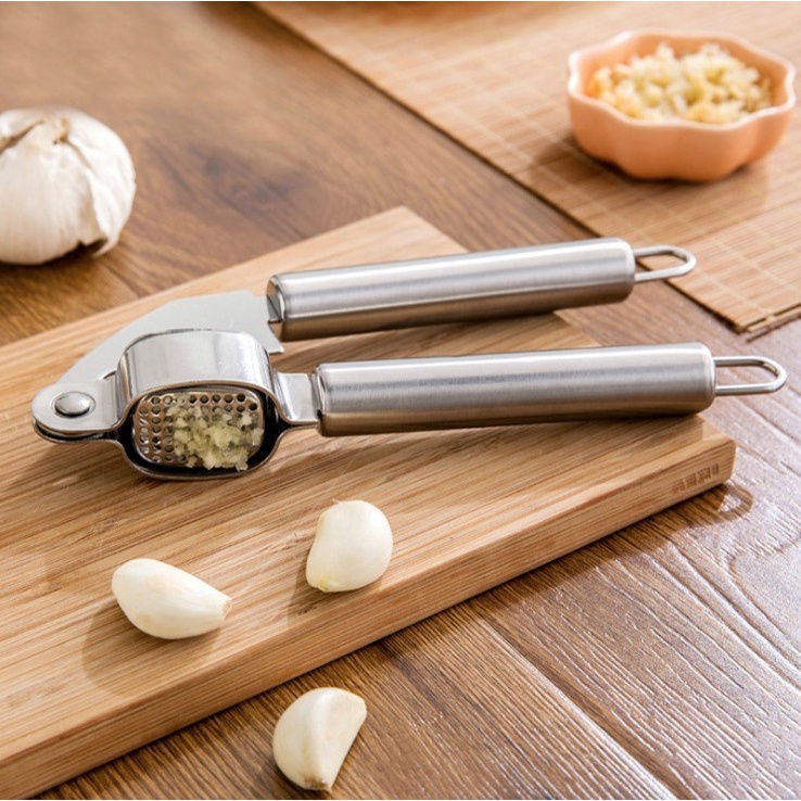 Terbaru Alat Penghancur Bawang Putih Stainless Garlic Press