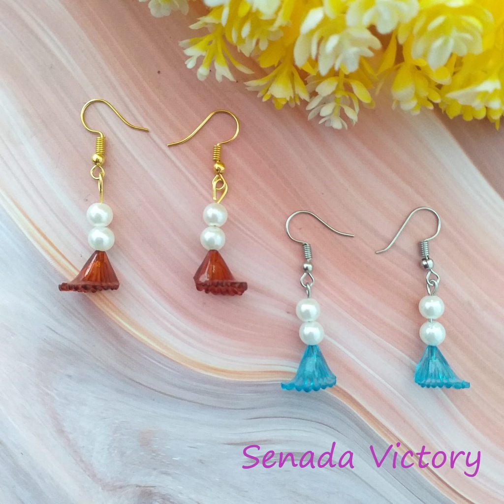 Senada Victory Anting Bunga Tulip Cantik Aksesoris Wanita SVA303