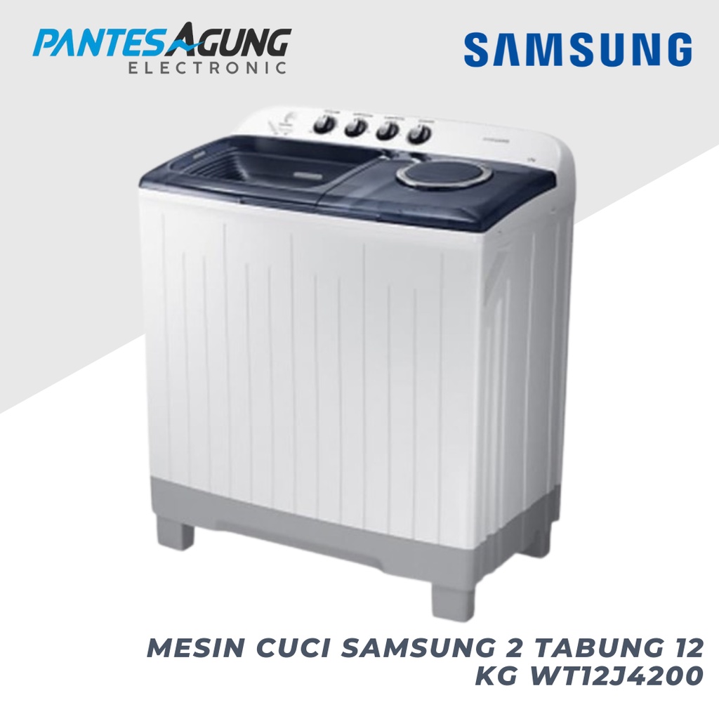 MESIN CUCI SAMSUNG 2 TABUNG 12 KG WT12J4200