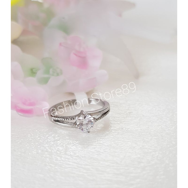 Emas nikah Titanium silver bestseller bestquality impor antikarat permata putih Titanium white