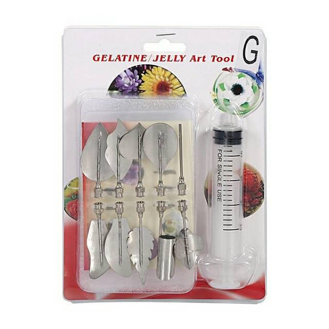 Jelly art tool cake decor set type G alat penghias jelly puding art