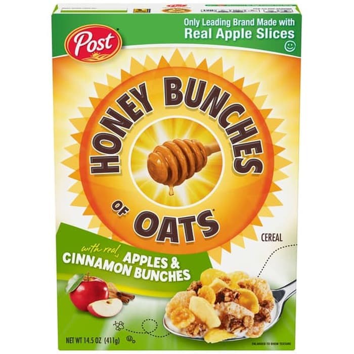

#HANDCARRY Post Honey Bunches Oats Apples & Cinnamon 411g - UFOHCR1955