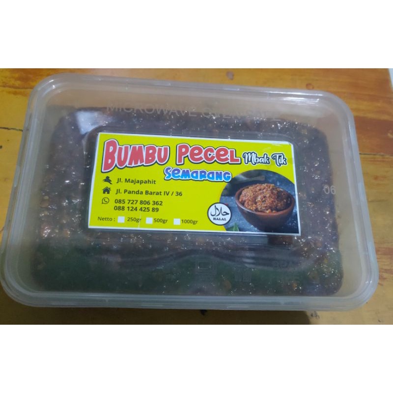 

BUMBU PECEL MBAK TIK JL. MAJAPAHIT SEMARANG 250 GRAM