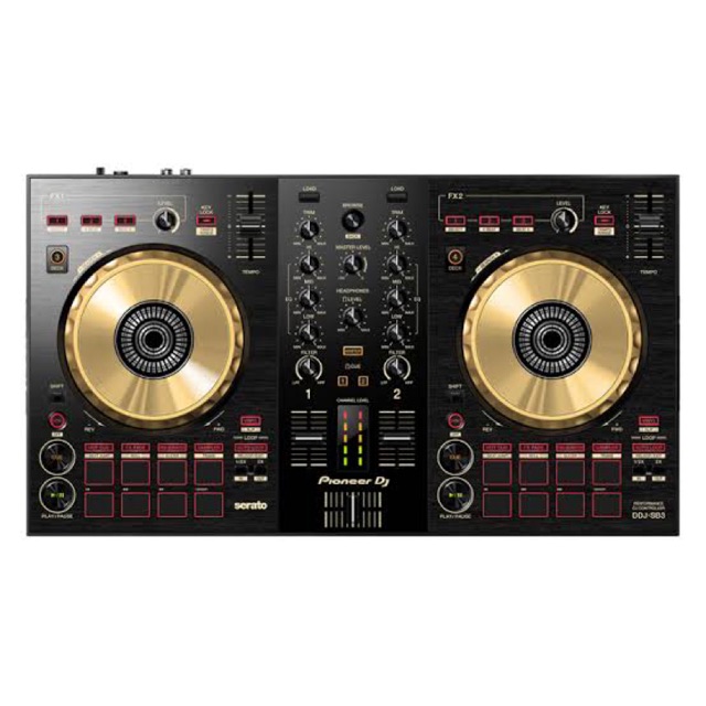 Pioneer ddj sb 3 gold . Controlle Pioneer dj sb 3 gold . Alat dj pioneer