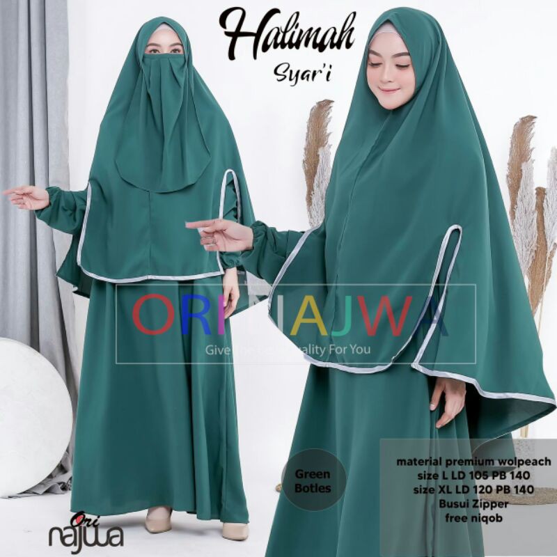Halimah set syari