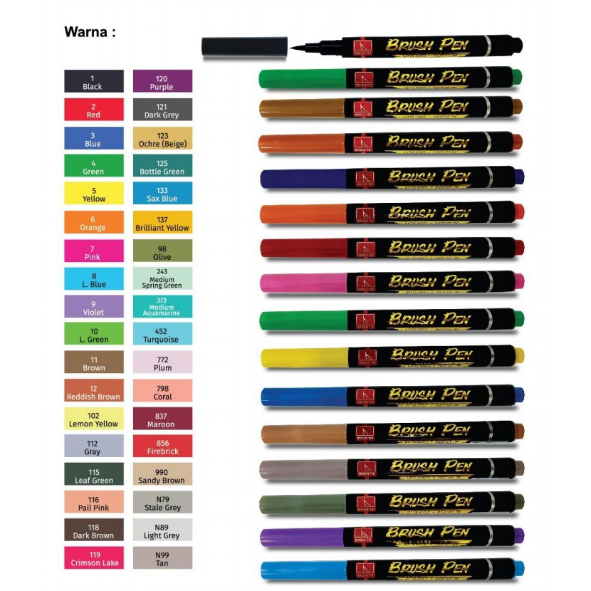 

COLORING SPIDOL BRUSH PEN SNOWMAN