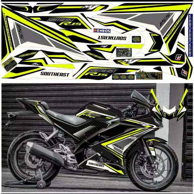Striping R15 V3 / STIKER R15 GRAFIS CUSTOMp