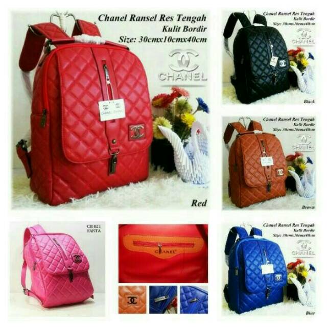TAS RANSEL CHANEL MURAH