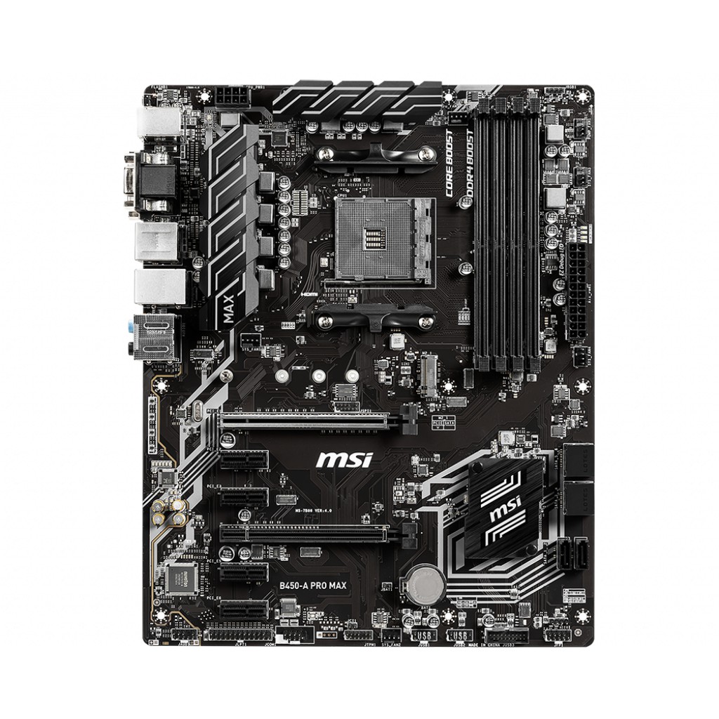 MSI B450-A PRO MAX - AM4 ATX Motherboard