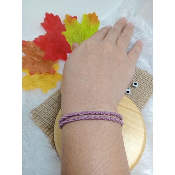 GELANG TALI  ULIR PURPLE