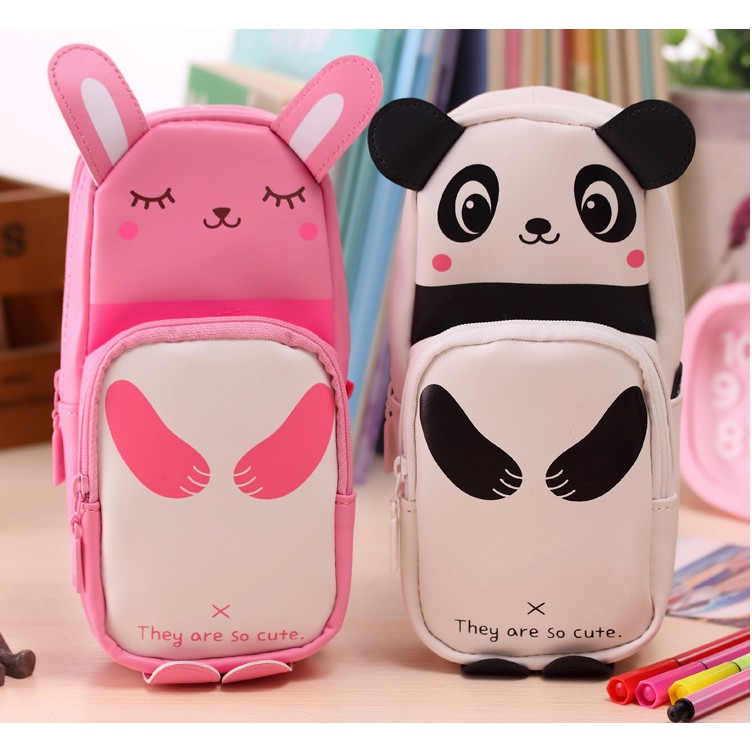 

(PROMO) Tempat Pensil Kelinci dan Panda They are so Cute