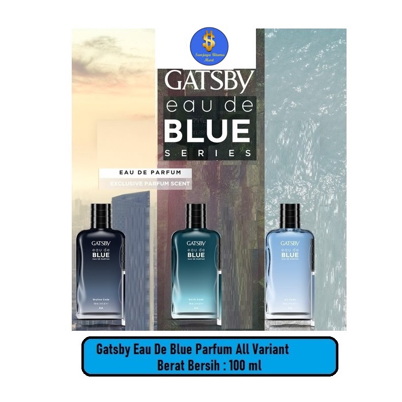 Gatsby Parfum Eau De Blue Series 100ml-Parfum Gatsby Eau De Blue