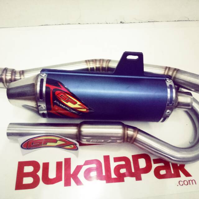 Knalpot GP7 Ballistic Standar Kompetisi KLX 150 DTRACKER 150