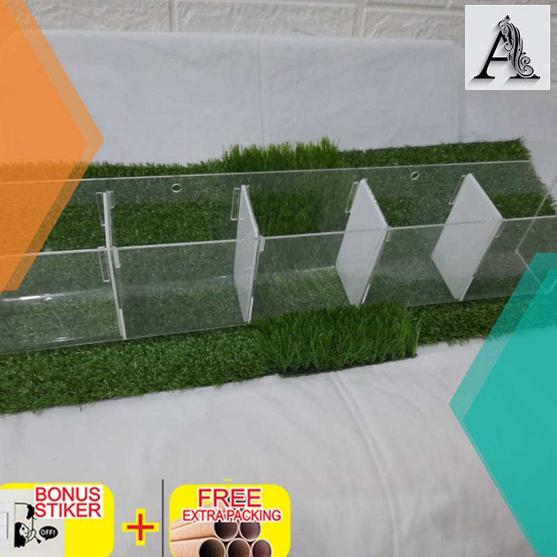 Grosir Soliter Mini Akrilik Cupang - 5 Kamar Gantung