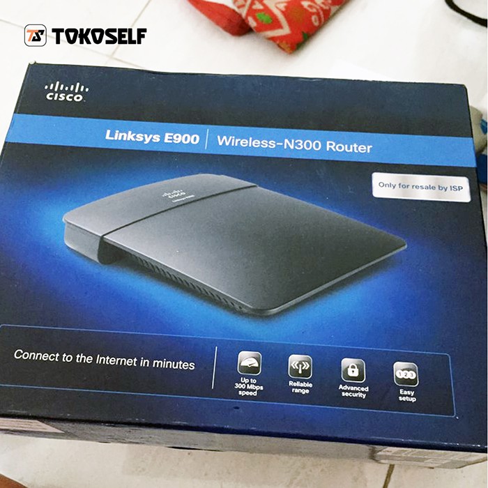 DD-WRT Cisco Linksys E900 N300 Wireless Router