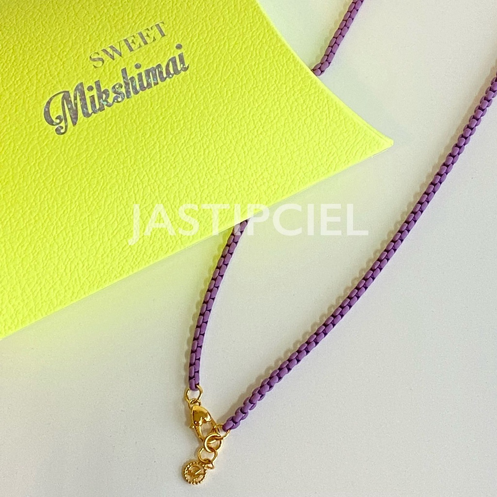 Mikishimai Necklace - Purple (Jin Wear) - BTS
