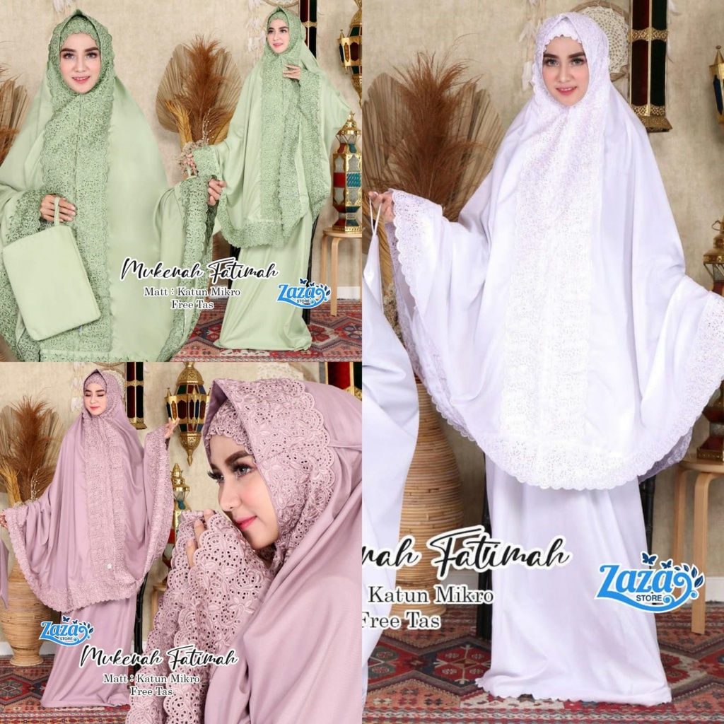 MUKENA FATIMAH by zaza store