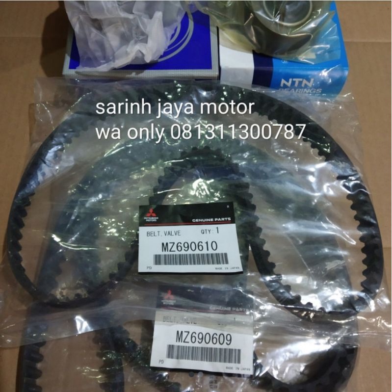 timing belt set mitsubishi kuda diesel l300 diesel asli ori