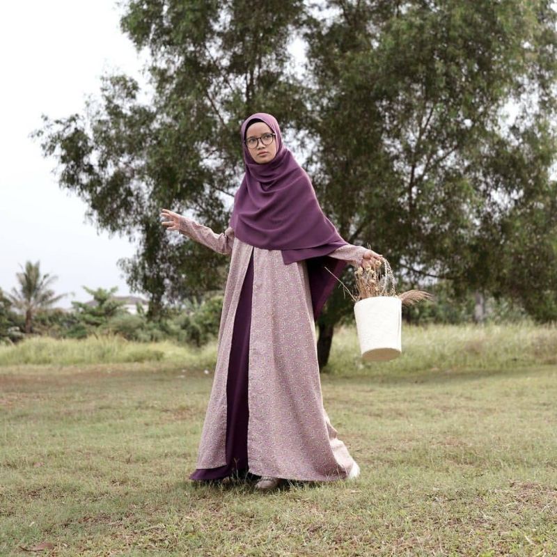 Gamis Magno Plum