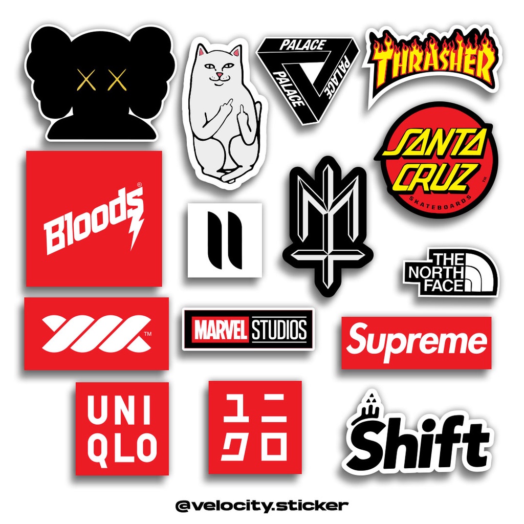 

STICKER PACK LOCAL BRAND MATERNAL - STIKER AESTHETIC LAPTOP, AKSESORIS HP, ANTI AIR, MOTIF,HELM,TUMBLER
