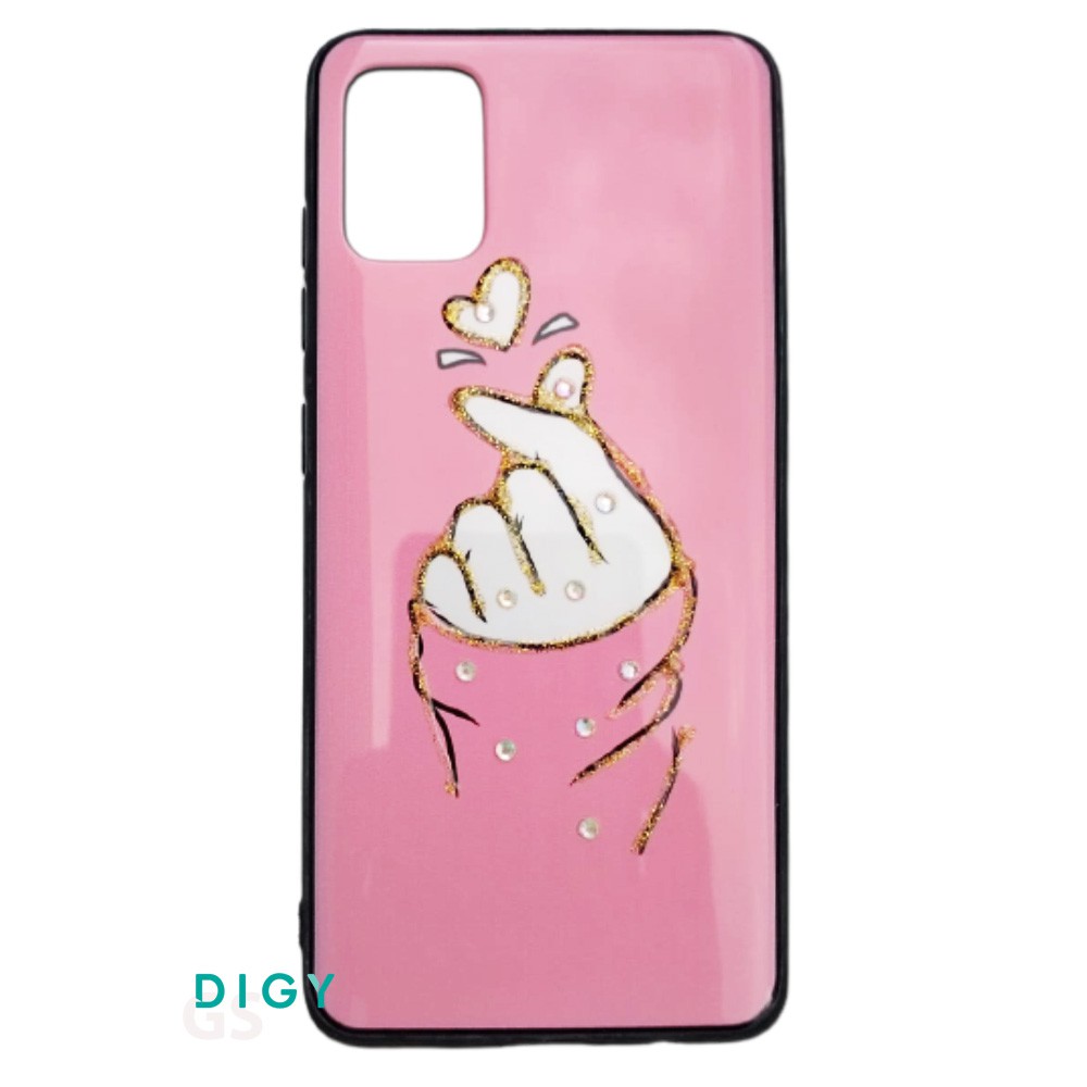 Case Fuze Glitter  SAMSUNG A51 casing hp dino mickey doraemon unicorn