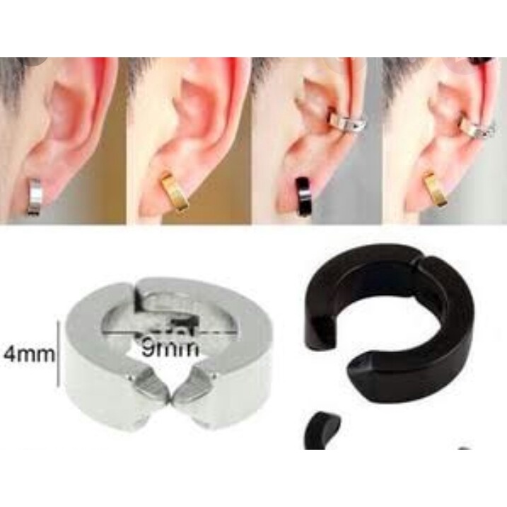 ANTING JEPIT, ANTING MAGNET ANTING COWOK ANTING CEWEK ANTING TEMPEL,ANTING TANPA TINDIK ,