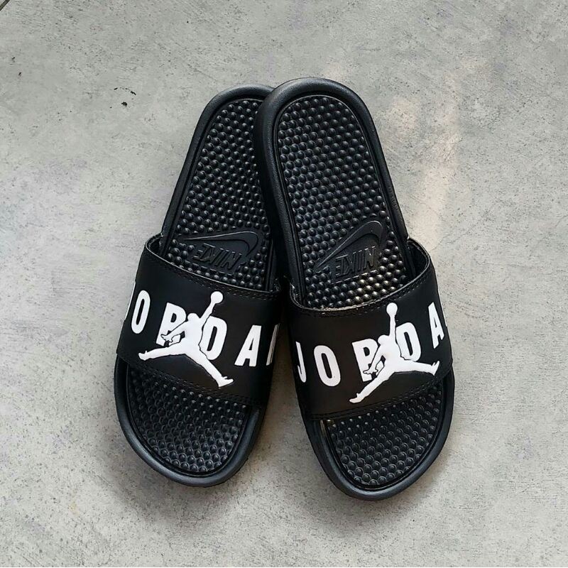 Big Size Sendal Pria Nike ORIGINAL Benassi Swoosh