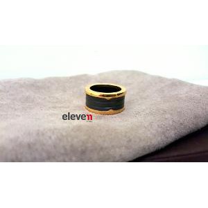 Limited Collection Men   Women Bvlgari B Zero1 Gold With Black Ceramic Import Replica  ring branded