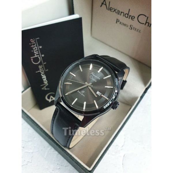 Jam tangan pria alexandre christie ac 1027 MD Black